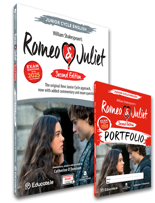 Romeo and Juliet Educate.ie Updated 2nd edition (Incl. Portfolio)
