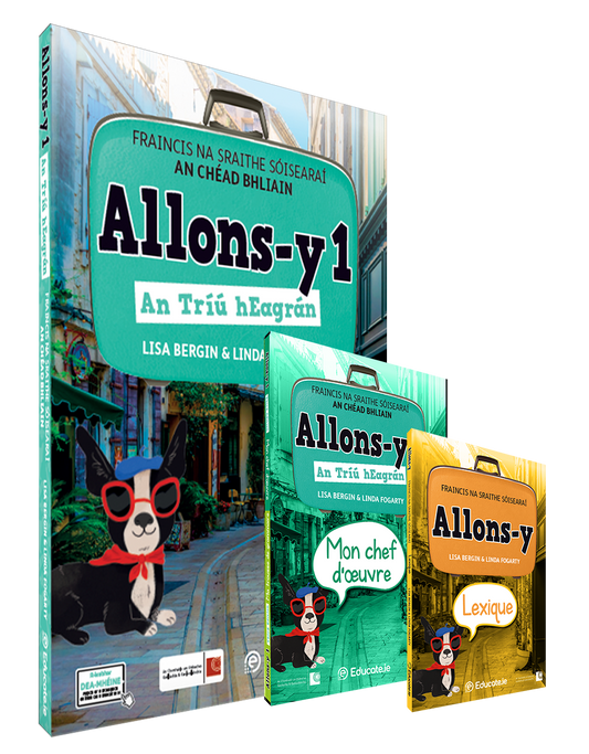 Gaeilge Allons-y 1 3rd edition (Incl. Workbook)