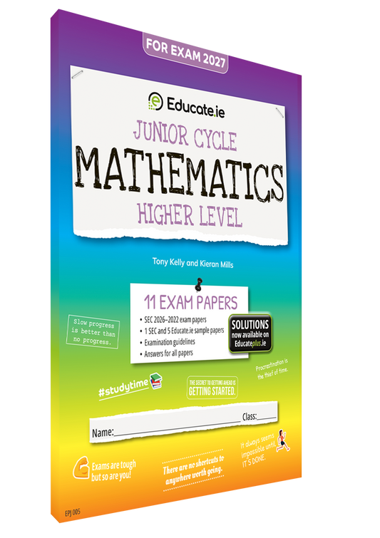 Maths Junior Cycle Higher Level Exam Papers Educate.ie