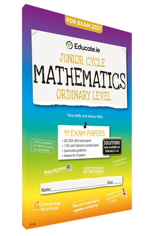 Maths Junior Cycle Ordinary Level Exam Papers Educate.ie