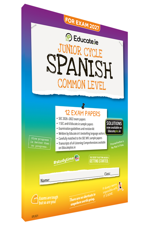 Spanish Junior Cycle Common Level Exam Papers Educate.ie