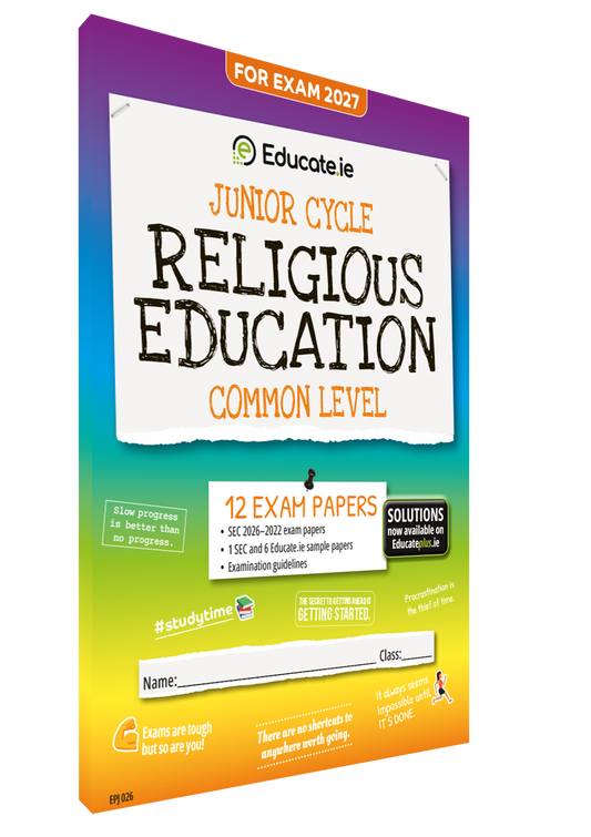 Religion Junior Cycle Exam Papers Educate.ie