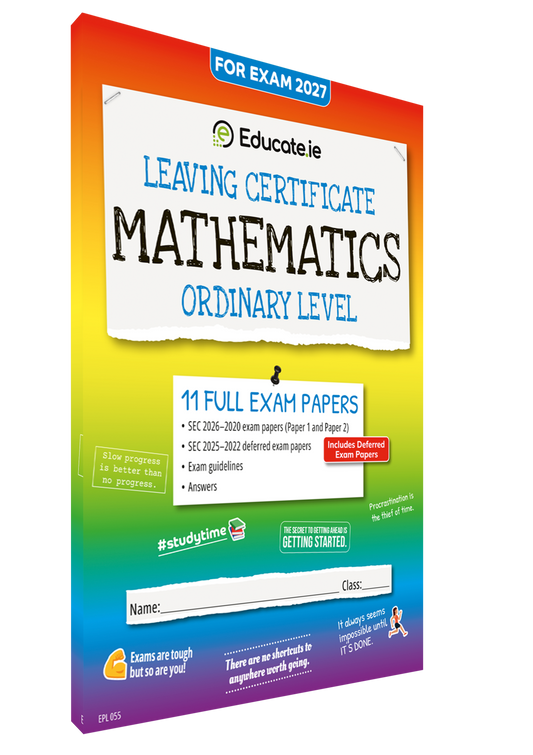 Maths Leaving Certificate Ordinary Level Exam Papers Educate.ie