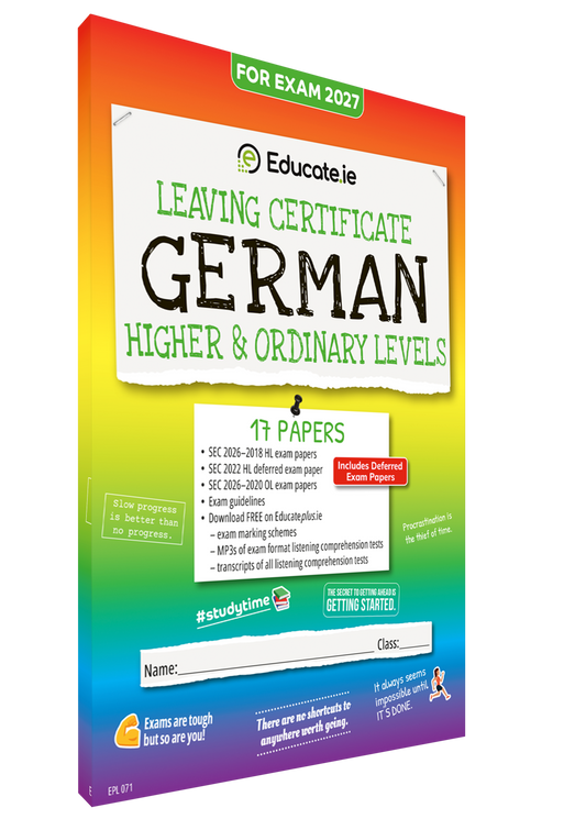 German Leaving Certificate Exam Papers Educate.ie