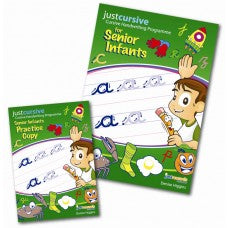 Just Cursive Handwriting Senior Infants (Book and Practice Copy Set)