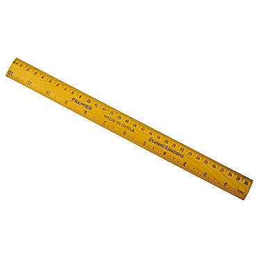 Ruler 12'' Wooden