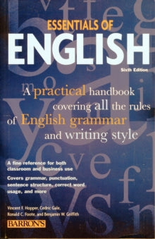 Barron's Essentials of English