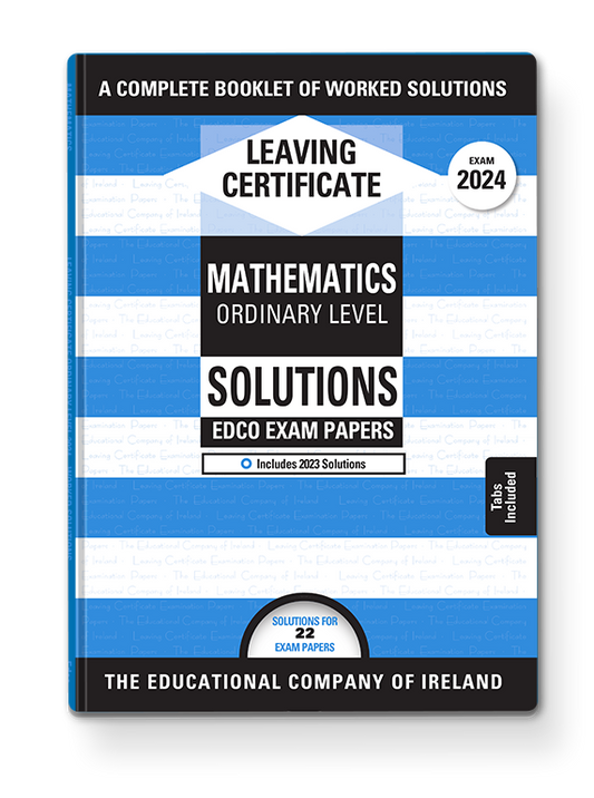 Maths Solutions Leaving Certificate Ordinary Level Exam Papers 2024