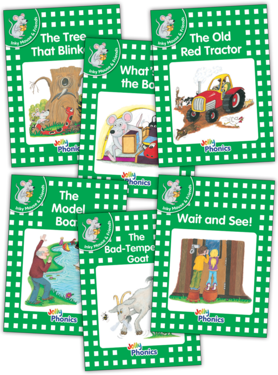 Jolly Readers Level 3 Green Inky And Friends