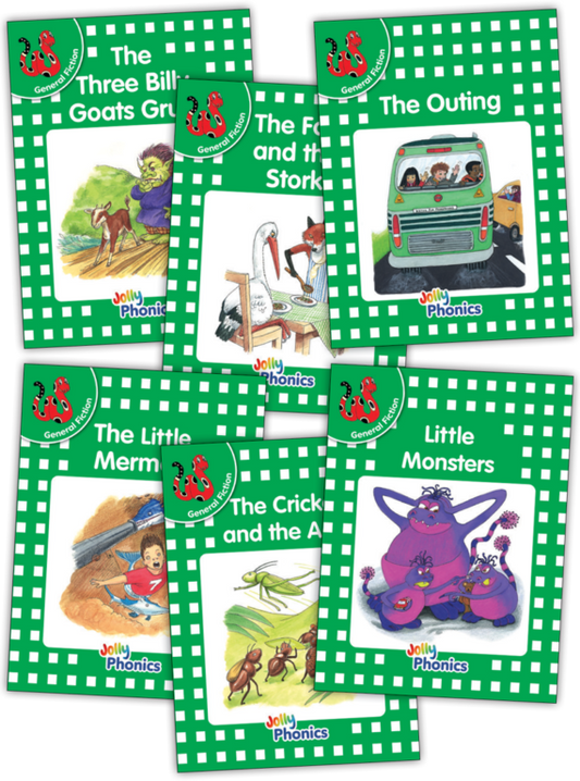 Jolly Readers Level 3 Green General Fiction
