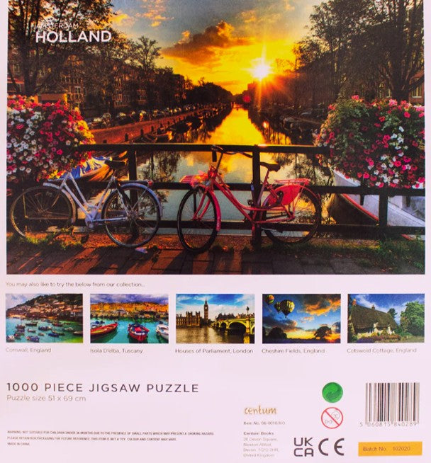 Holland Amsterdam Jigsaw Puzzle 1000 pc