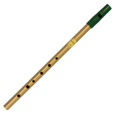 Tin Whistle Brass D Feadog (Non Returnable)