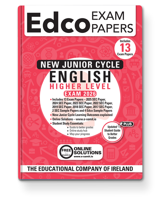 English Junior Cycle Higher Level Edco Exam Papers