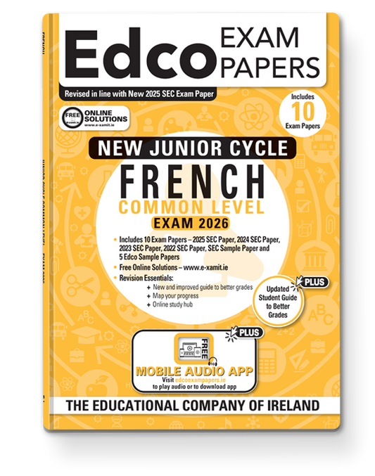French Junior Cycle Common Level Edco Exam Papers