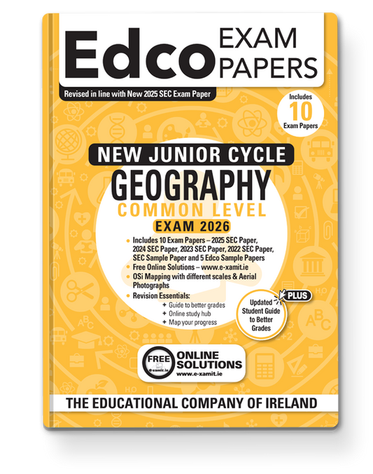 Geography Junior Cycle Common Level Edco Exam Papers