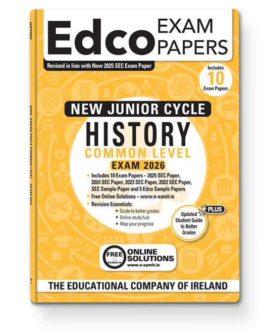 History Junior Cycle Common Level Edco Exam Papers