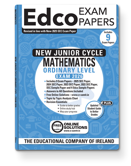 Maths Junior Cycle Ordinary Level Edco Exam Papers