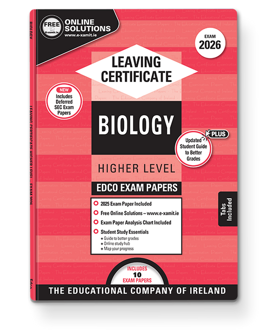 Biology Leaving Certificate Higher Level Edco Exam Papers