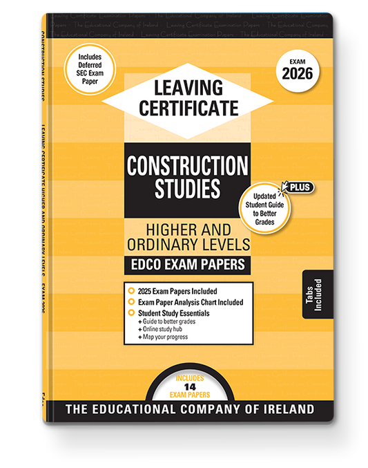 Construction Studies Leaving Certificate Edco Exam Papers