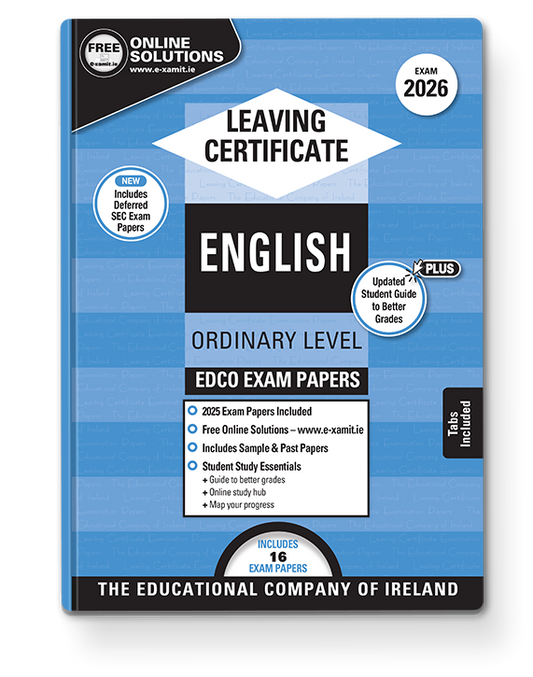 English Leaving Certificate Ordinary Level Edco Exam Papers