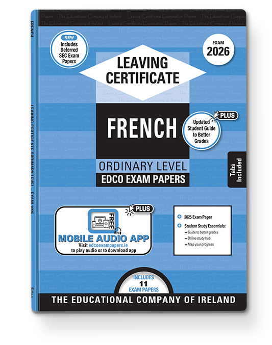 French Leaving Certificate Ordinary Level Edco Exam Papers