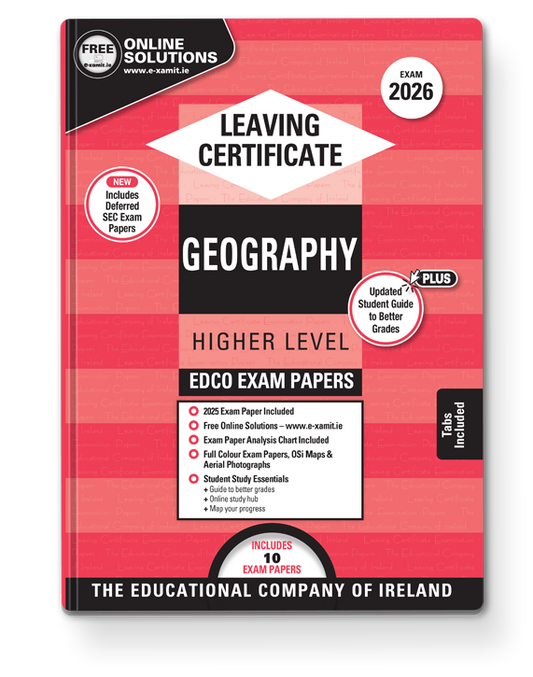 Geography Leaving Certificate Higher Level Edco Exam Papers