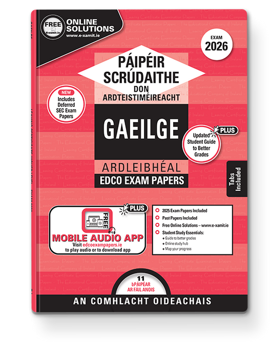 Irish Leaving Certificate Higher Level Edco Exam Papers