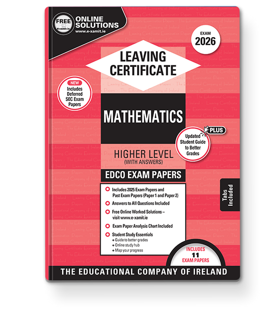 Maths Leaving Certificate Higher Level Edco Exam Papers
