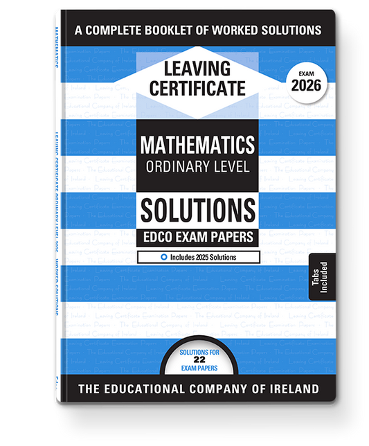 Maths Solutions Leaving Certificate Ordinary Level Edco