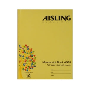 A4 Manuscript Copy 120 Page Aisling