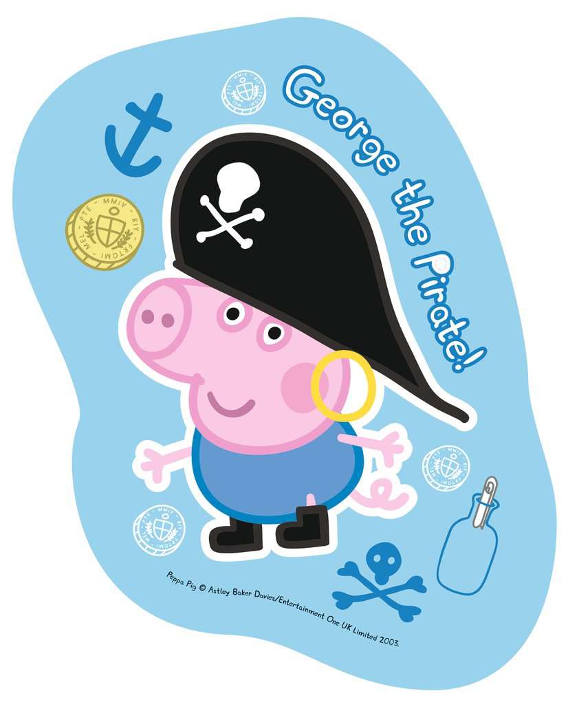 Peppa Pig 4 in a Box Shaped Puzzles