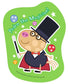 Peppa Pig 4 in a Box Shaped Puzzles