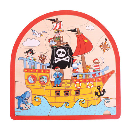 Pirate Multi Layer Puzzle 27pc