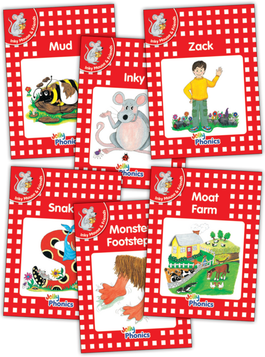 Jolly Readers Level 1 Red Inky and Friends
