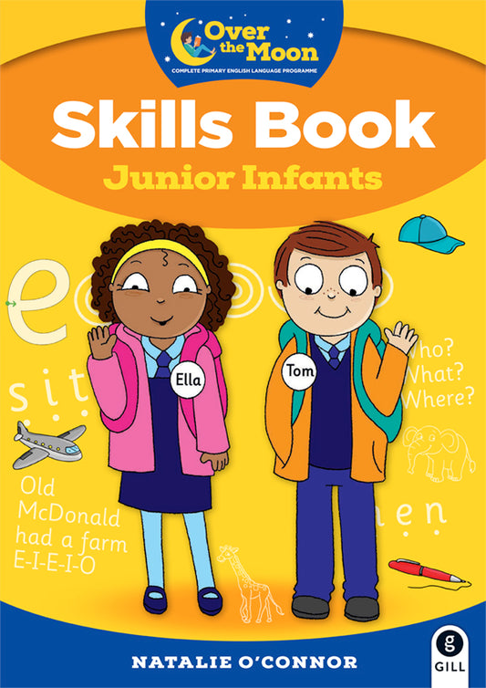 Over the Moon Skills Book Junior Infants