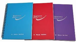 A4 Notebook Spiral 160 Page