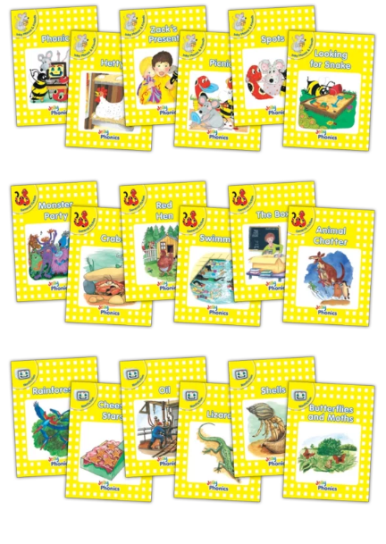 Jolly Readers Level 2 Complete Set Yellow