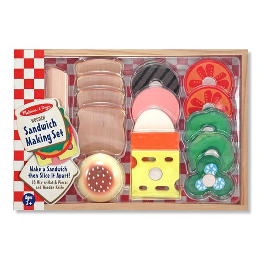 Wooden Sandwich Making Set