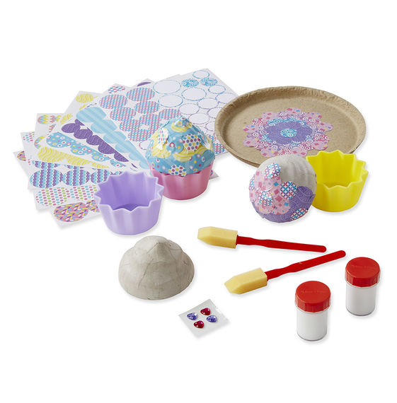 Decoupage Made Easy Deluxe Craft Set - Cupcakes