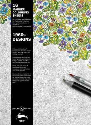 1960s Designs: Marker Colouring Sheets
