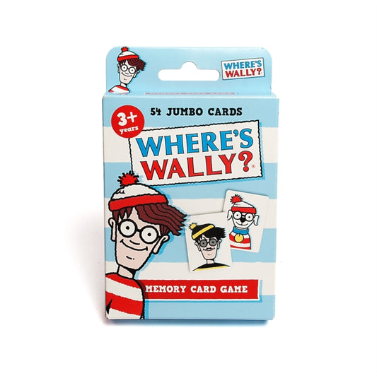 Where's Wally Memory Card Game