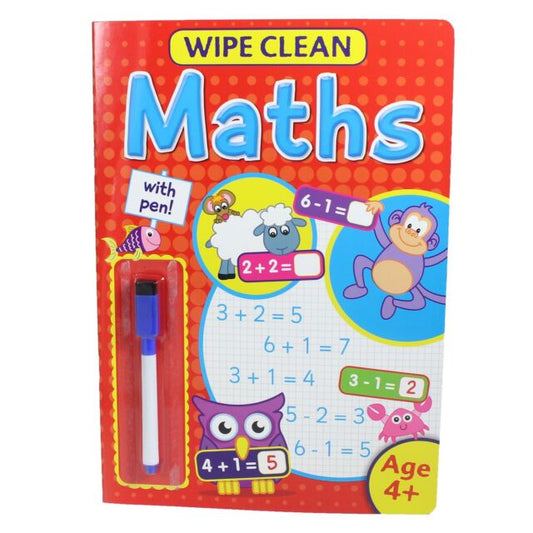 Wipe Clean Maths Age 4+