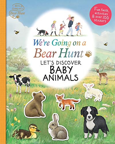 We`re Going On A Bear Hunt, Let's  Discover Baby Animals (Was €7.60 Now €3.50)