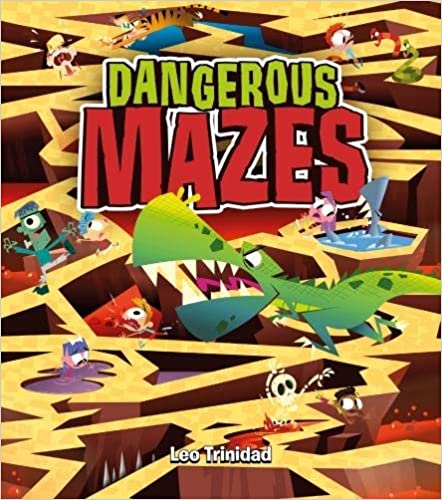Dangerous Mazes Activity Book (Was €8.80 Now €3.50)