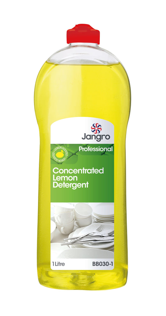 Jangro Concentrated Detergent - Lemon 1L