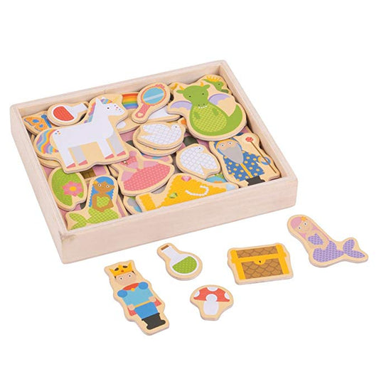 Wooden Magnets Fantasy