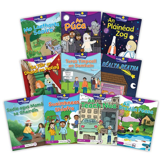 Cosan na Gealai 3rd Class Fiction Reader Pack (10)