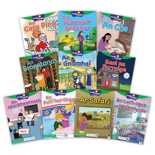 Cosan na Gealai 4th Class Fiction Reader Pack (10)