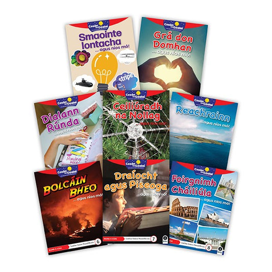 Cosan na Gealai 5th Class Non-Fiction Reader Pack (8)
