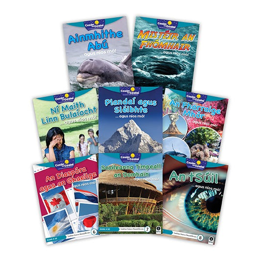 Cosan na Gealai 6th Class Non-Fiction Reader Pack (8)